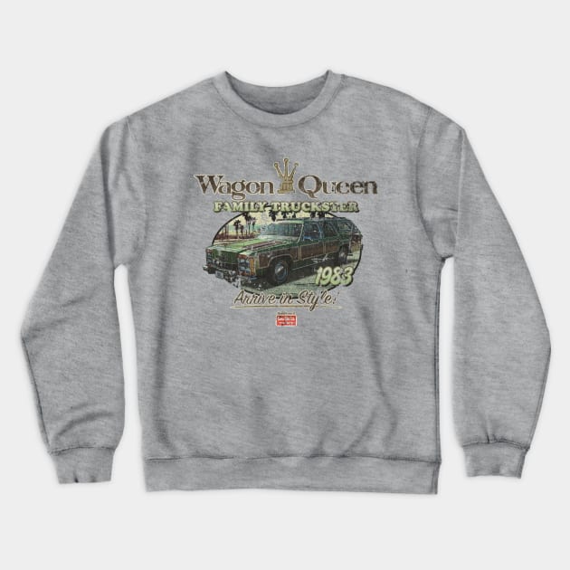 Wagon Queen Family Truckster - Vintage Crewneck Sweatshirt by JCD666